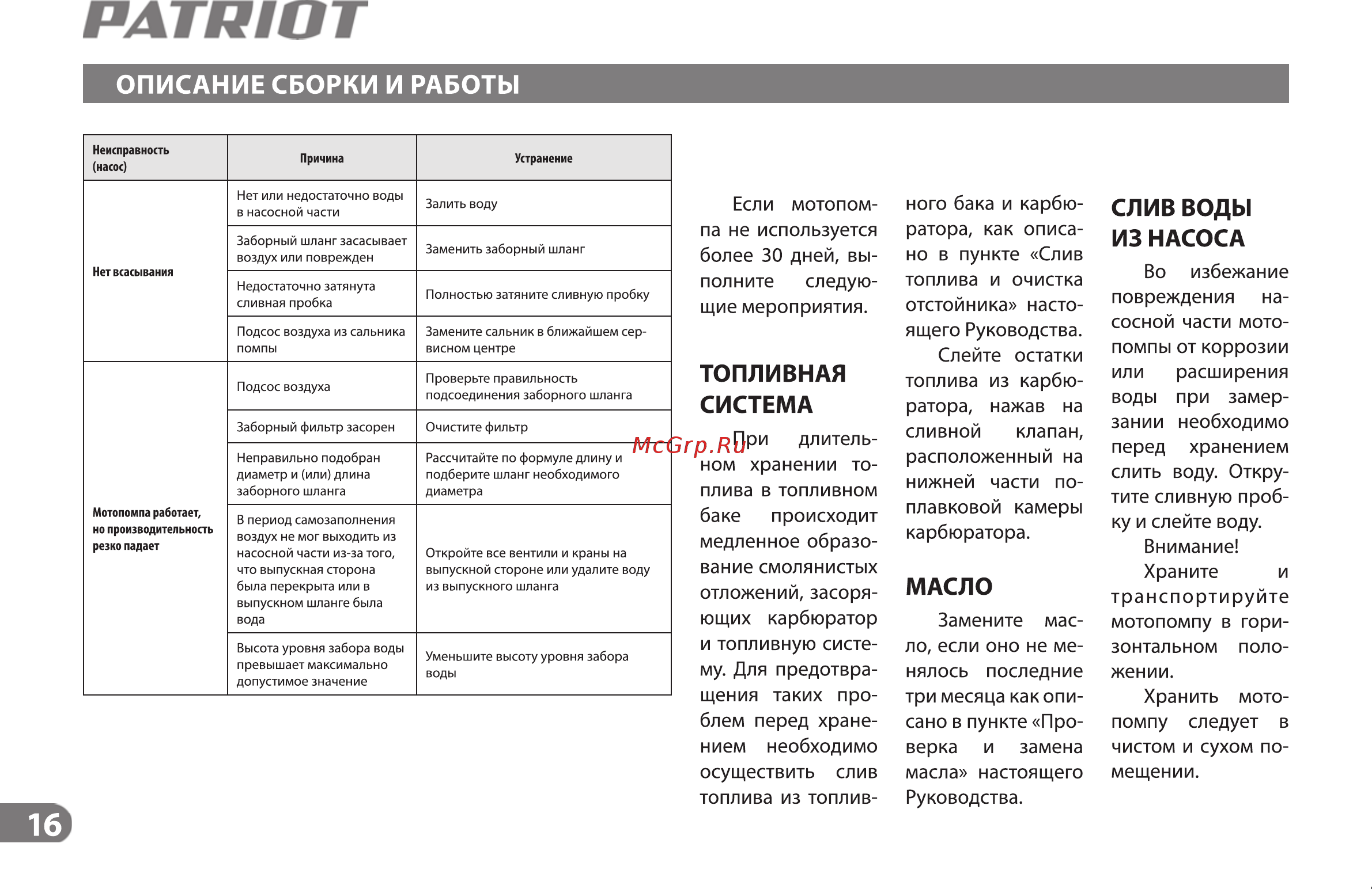 Patriot mp 2010 l [16/19] Patriot