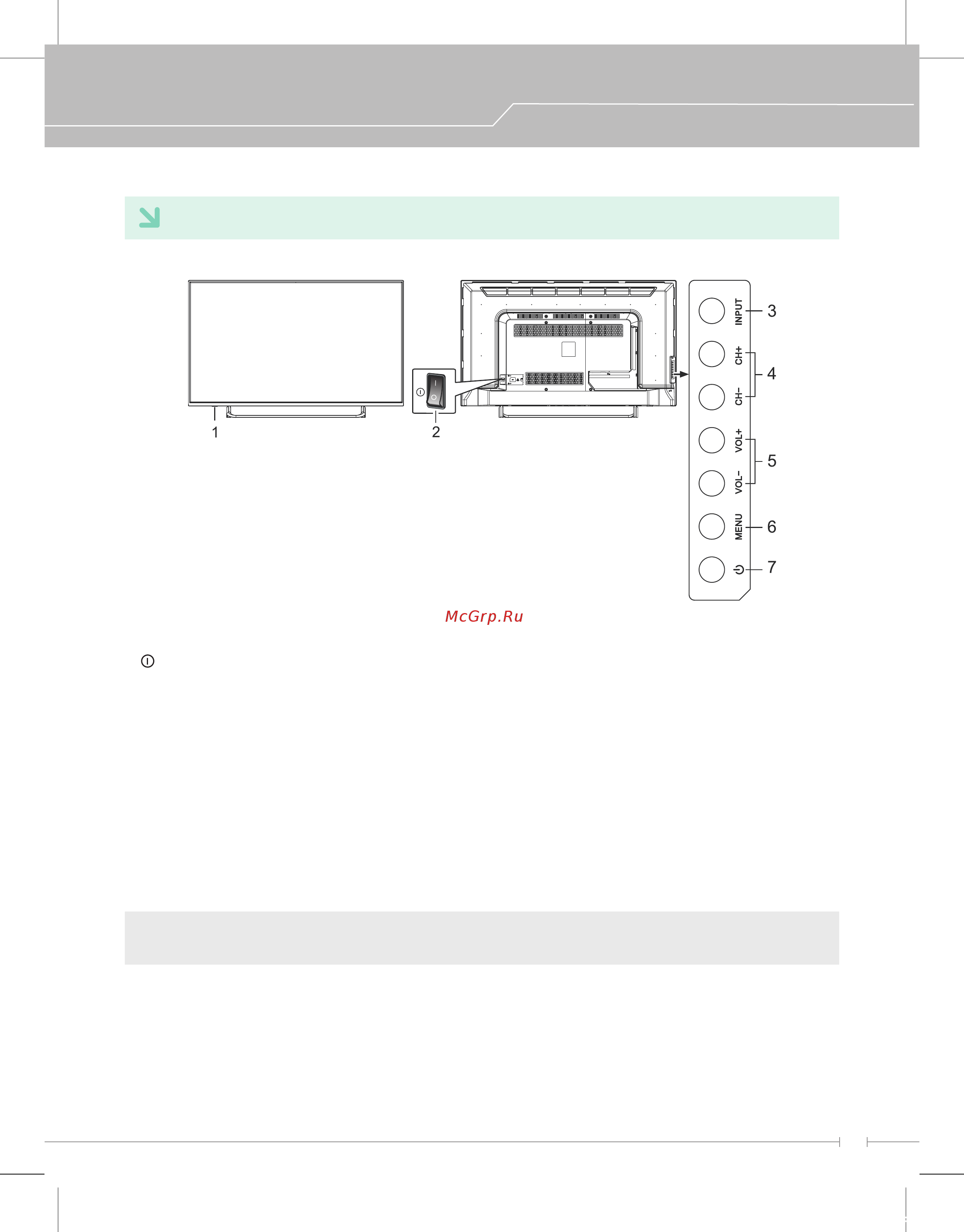 Daewoo L24S630VKE Черный [13/37] Кнопки панели управления 43