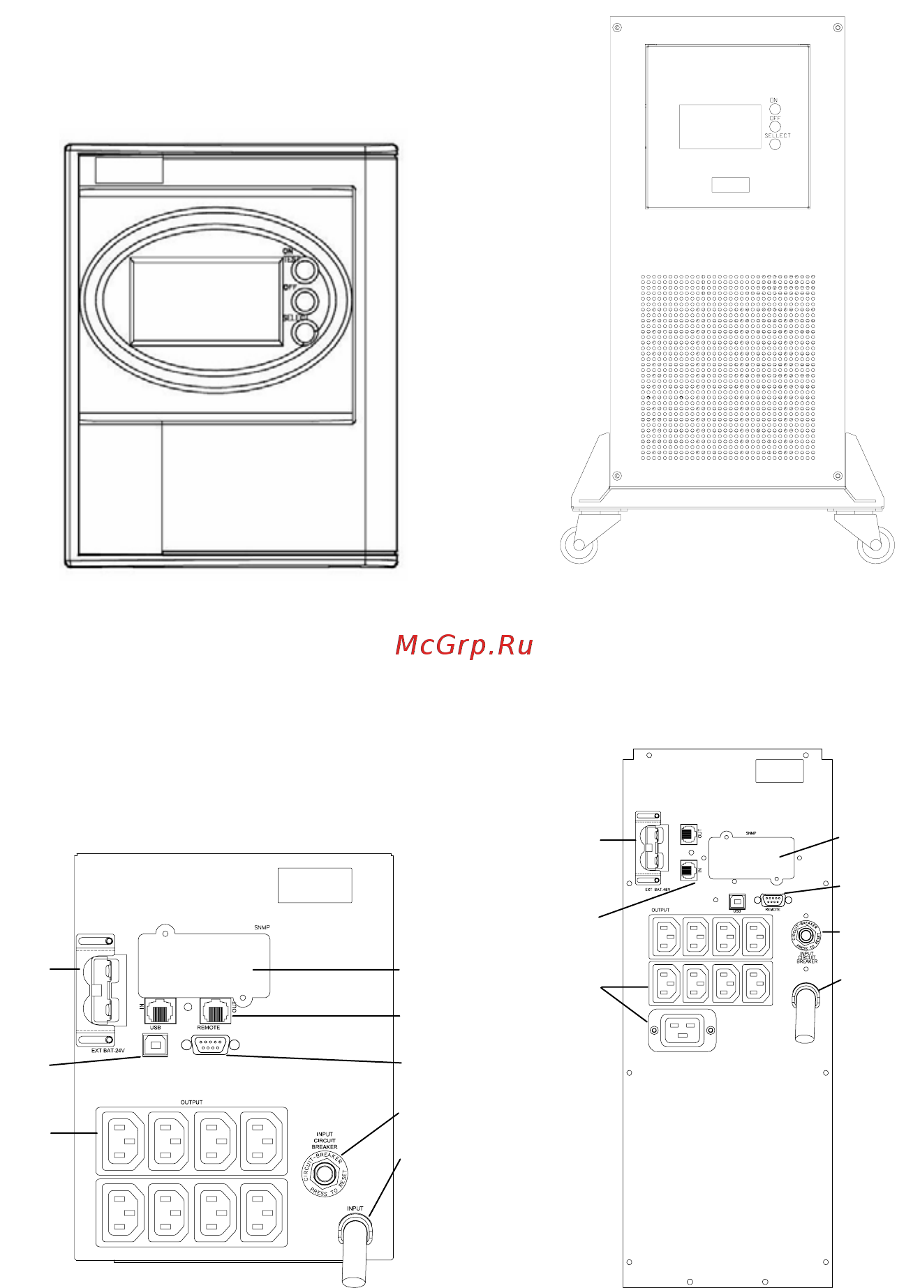 Powercom sxl-1000a lcd 8iec320 c13 732668 Инструкция по эксплуатации онлайн [7/20] 196991