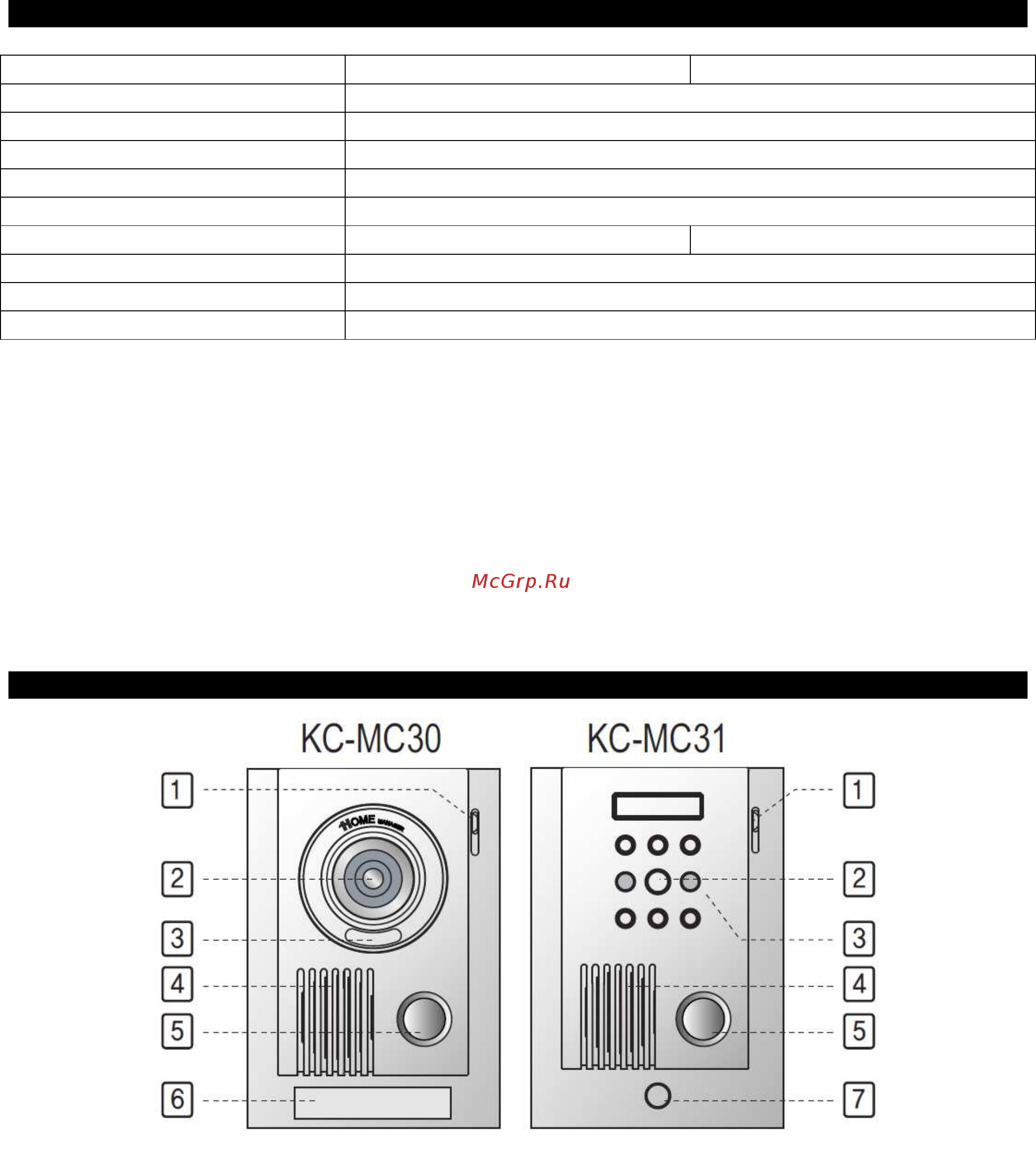Kocom KC-MC30 [2/4] Подключение 4 проводное