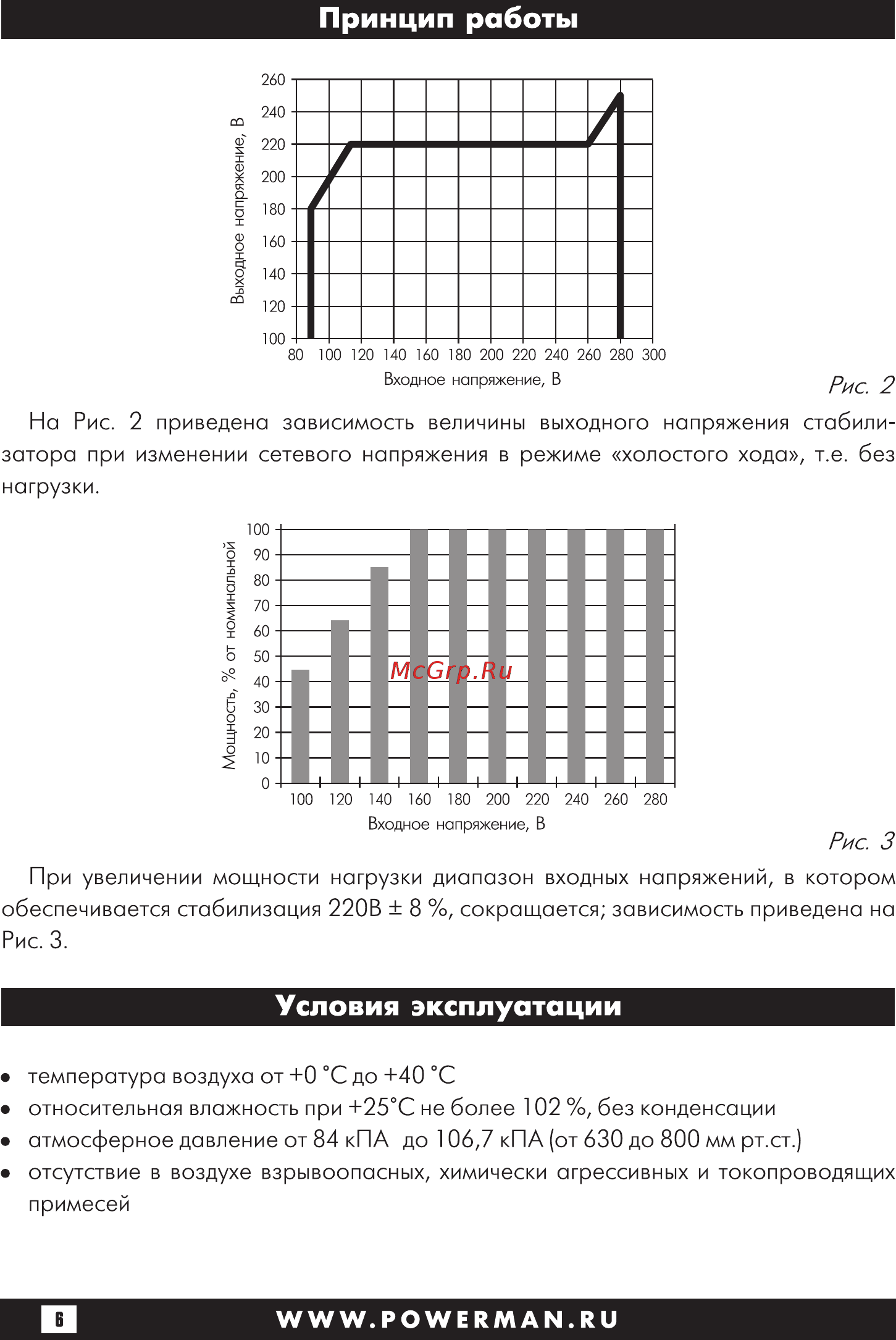 Powerman avs 5000 p 6049491 [6/28] Принцип работы