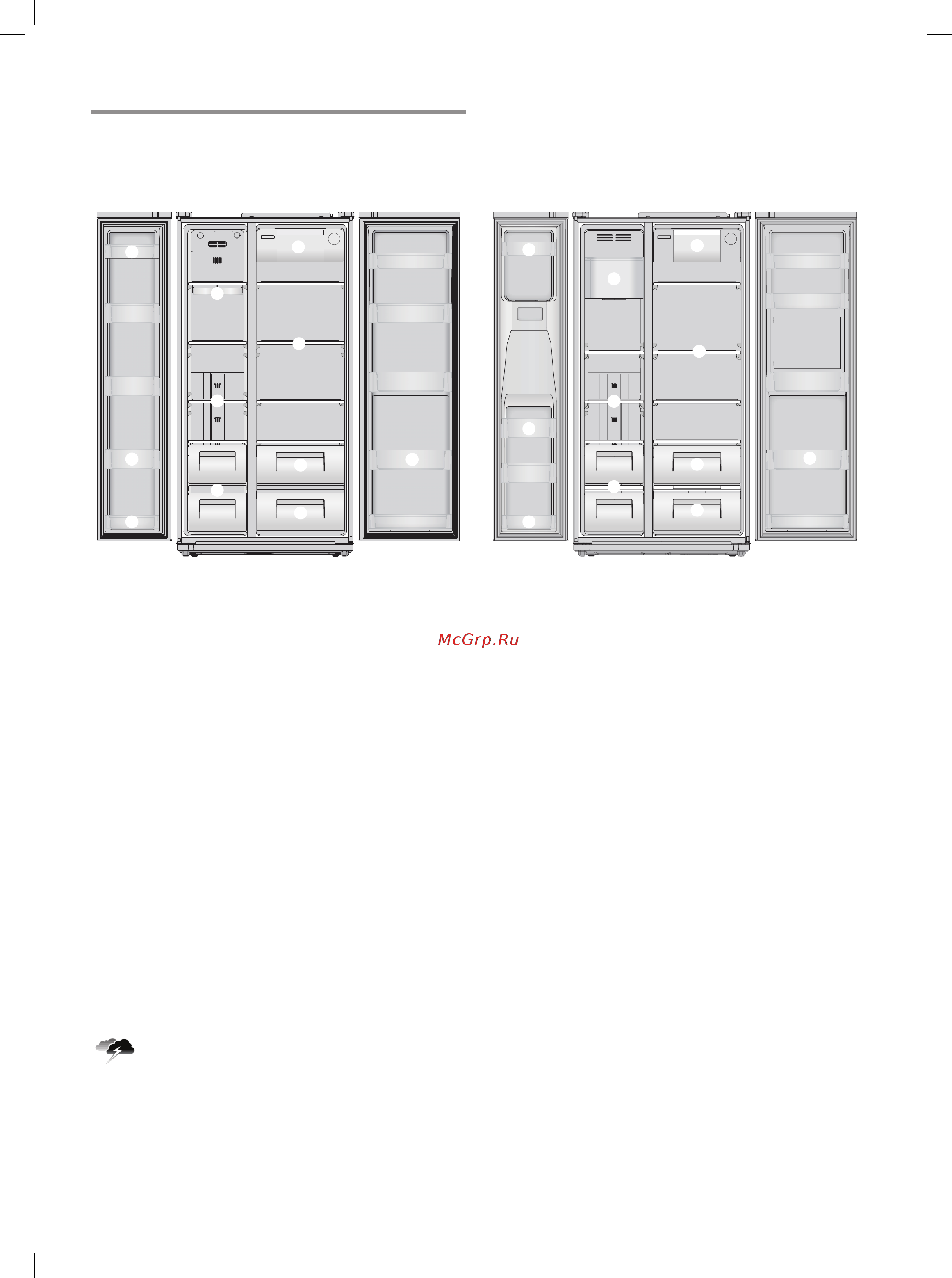Daewoo Electronics FRN-X22B5CSI [8/17] Описание