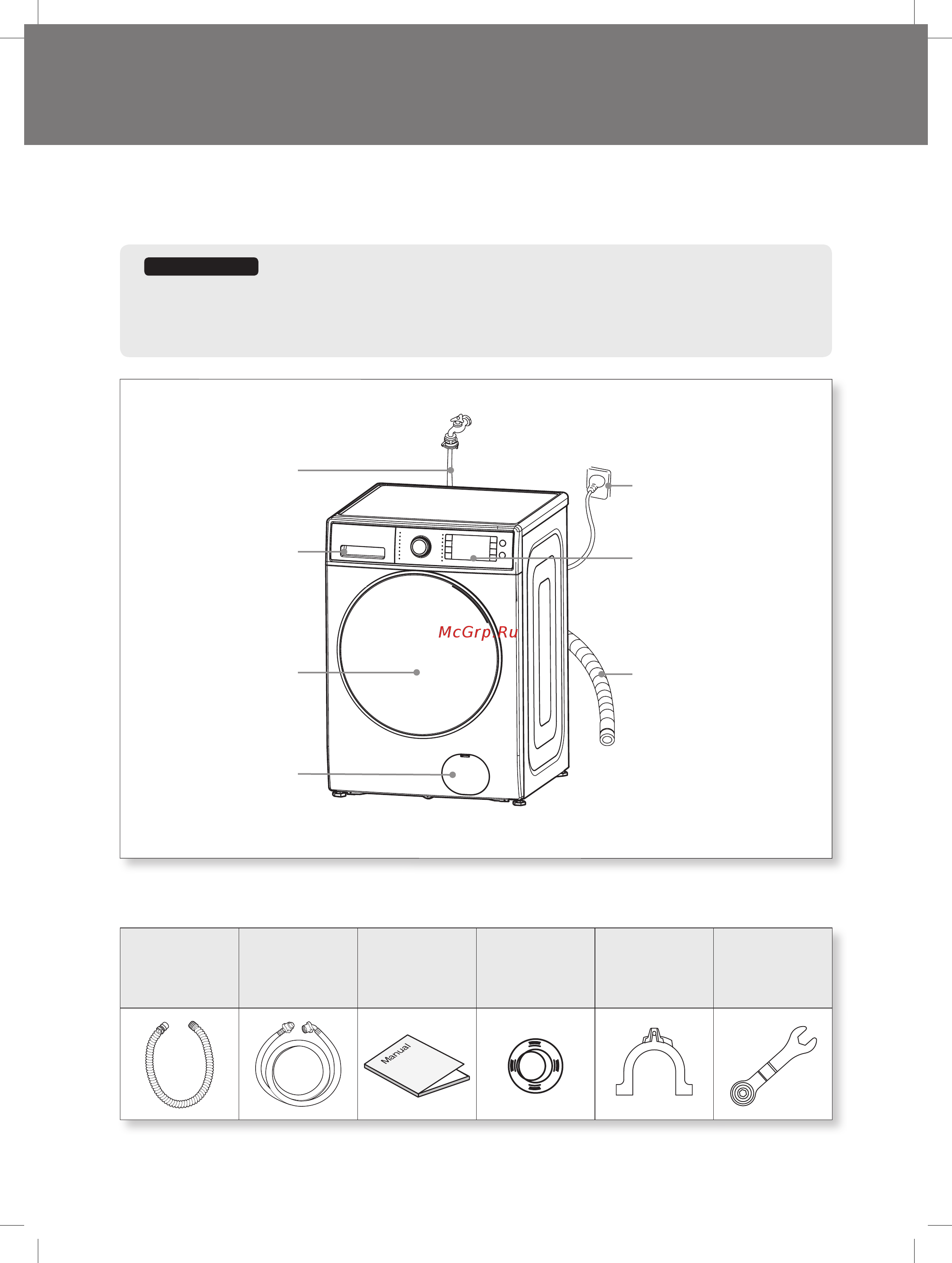 Daewoo Electronics DWD-ELD 1422 [3/37] Детали и функции содержание