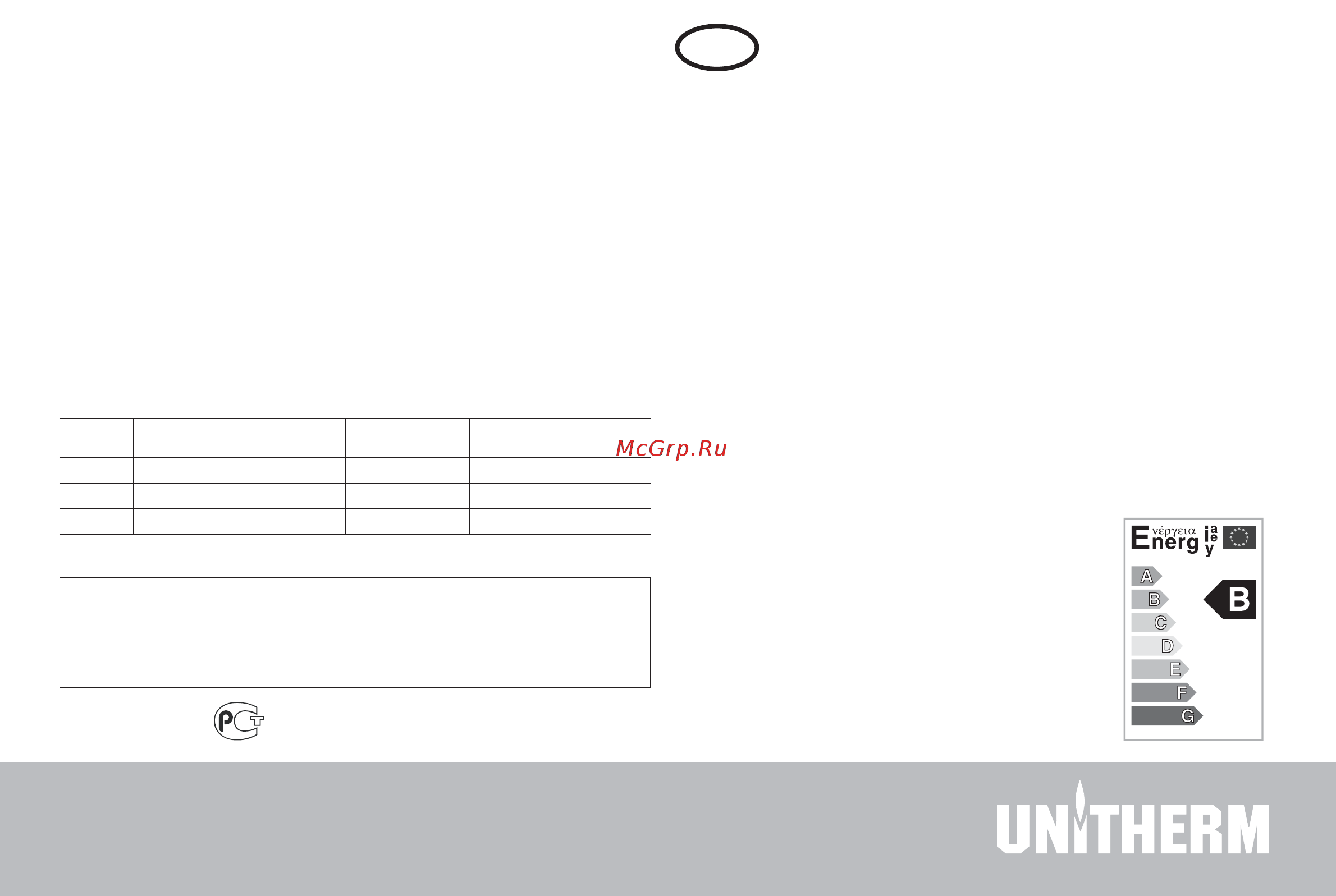 Unitherm UPC 25-80 Инструкция по монтажу и эксплуатации онлайн