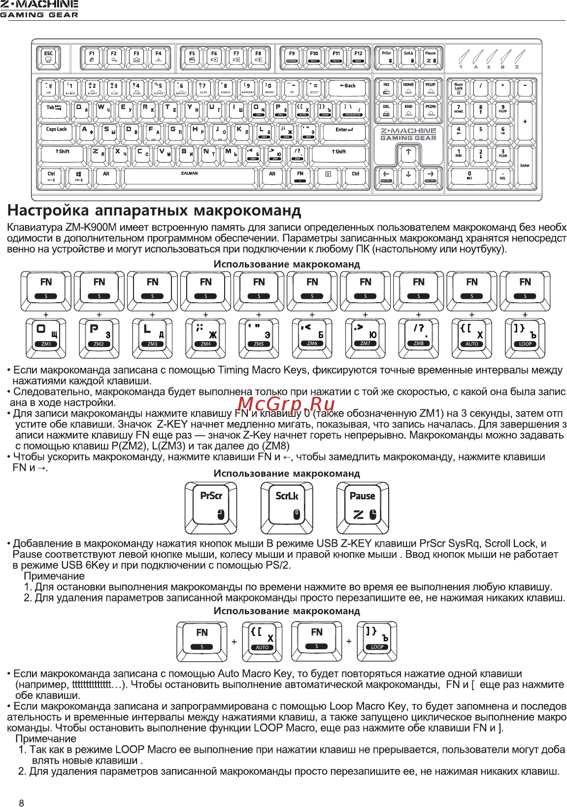Zalman ZM-K900M [8/16] Й й й
