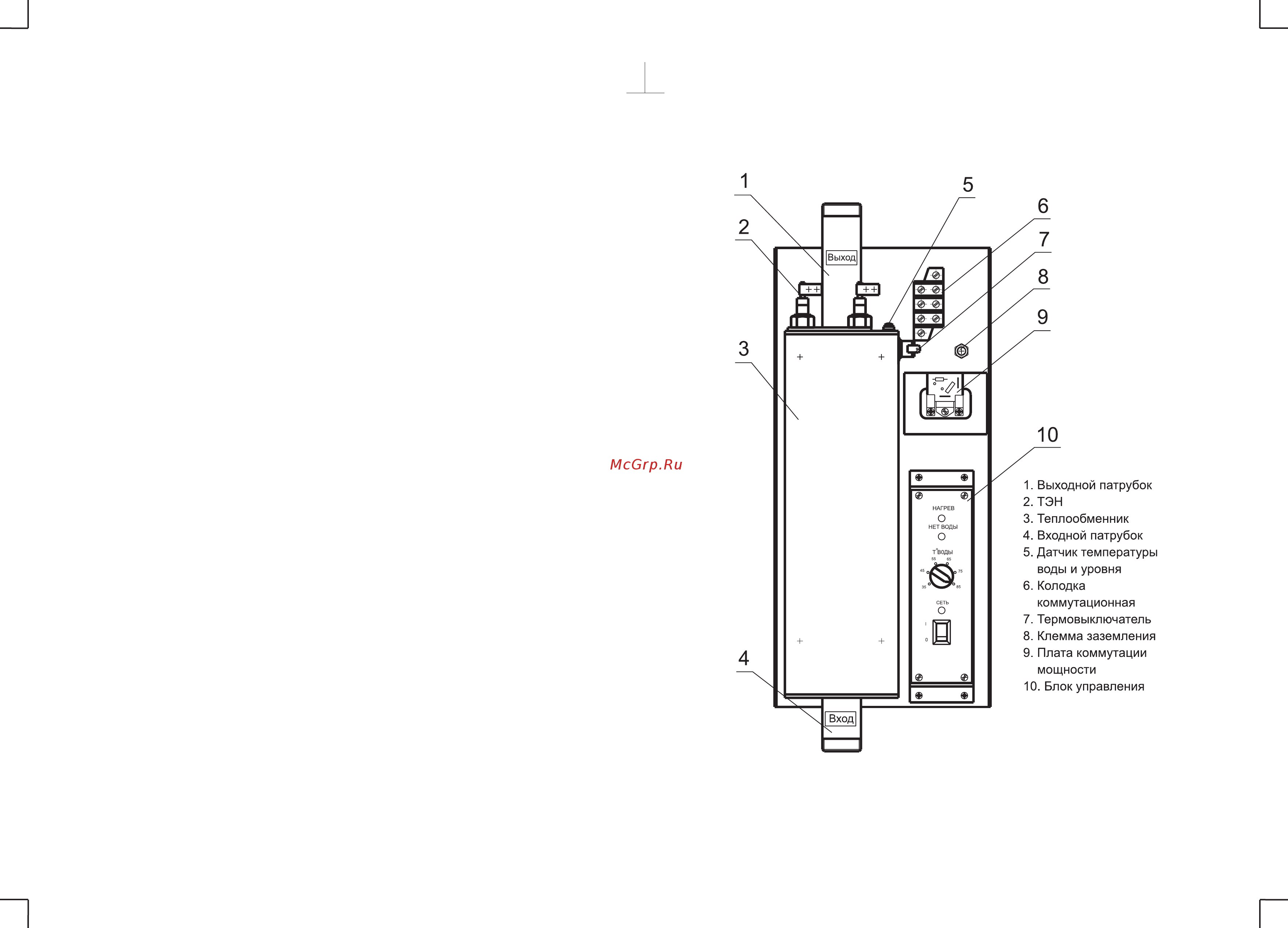 Prorab 9210 [5/10] Устройство и порядок работы с отопителем
