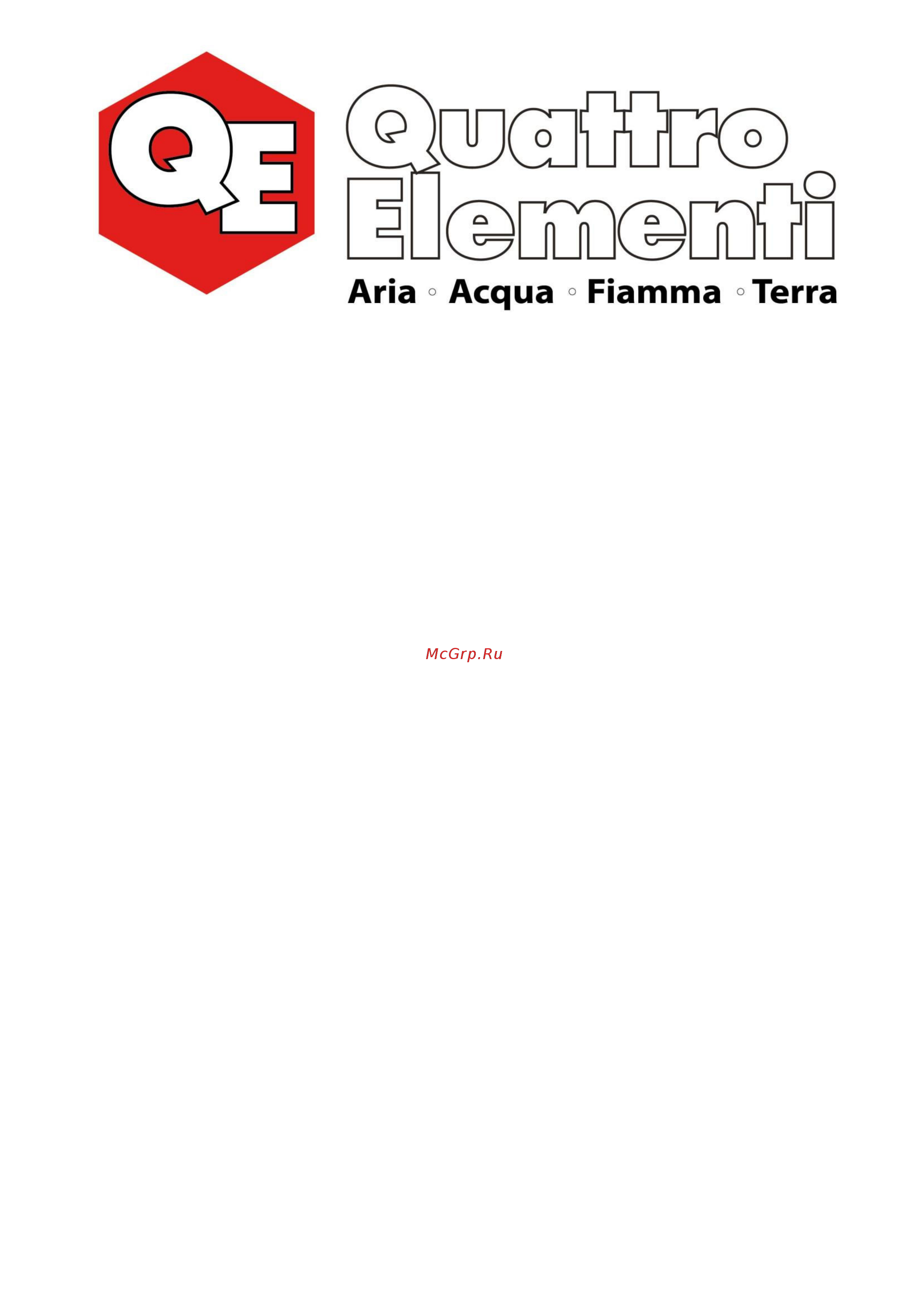 Quattro Elementi palermo 110 242-298 Инструкция по эксплуатации онлайн