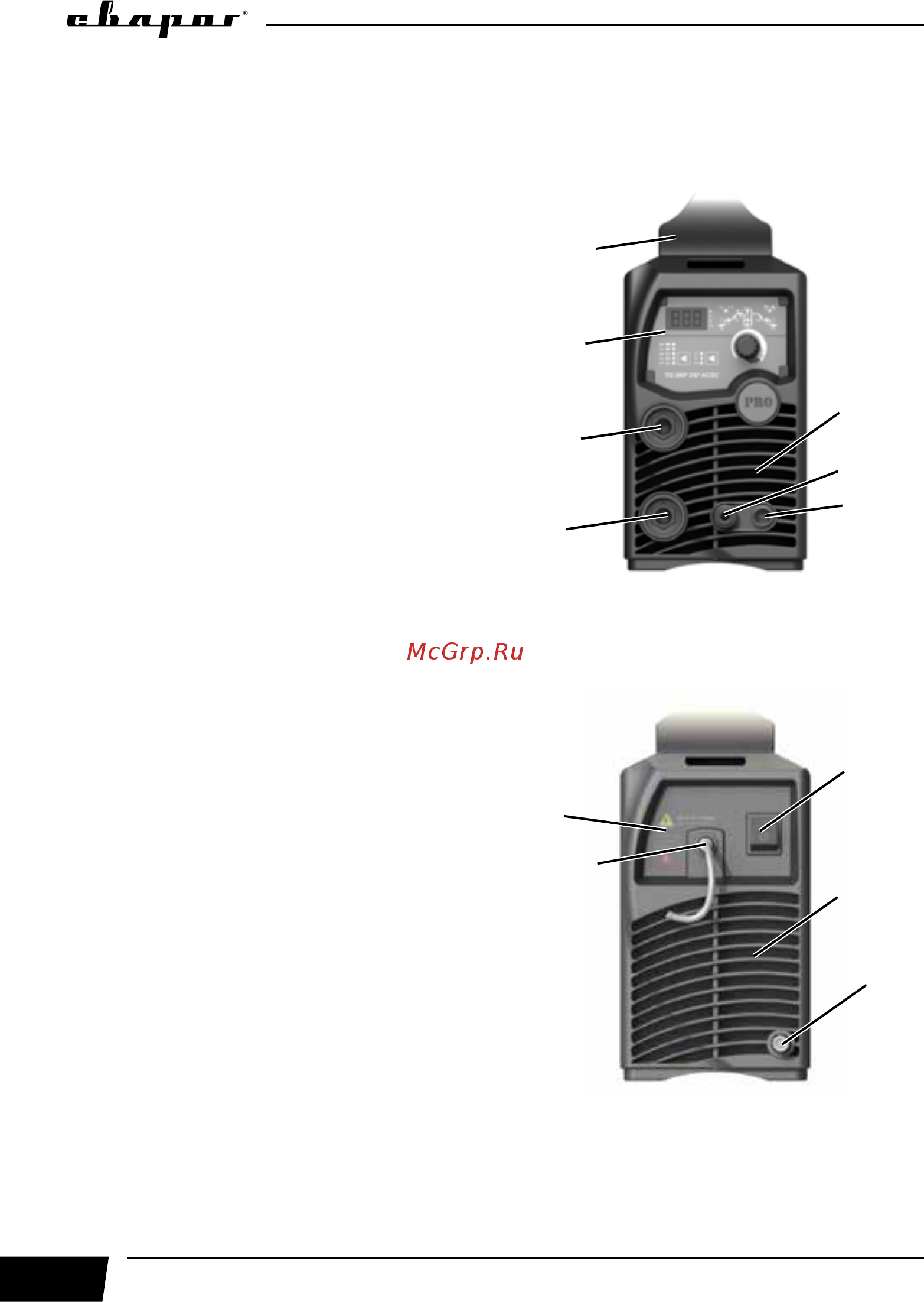 Сварог PRO TIG 200 P DSP AC/DC (E201) [12/36] Описание аппарата