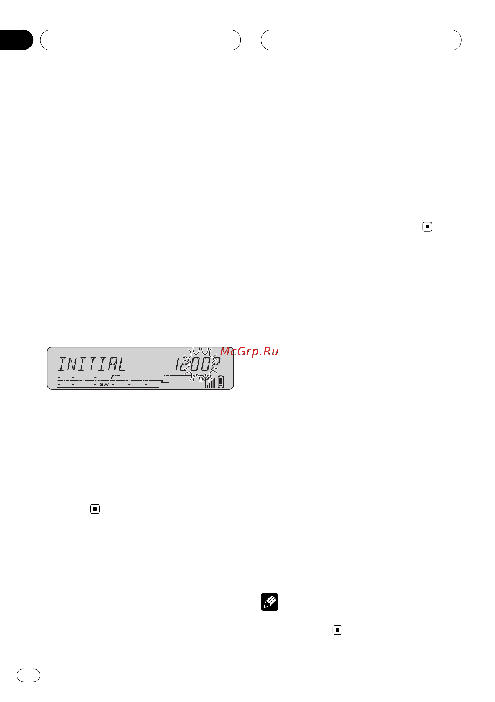 Pioneer DEH-P55BT [78/95] Установка часов