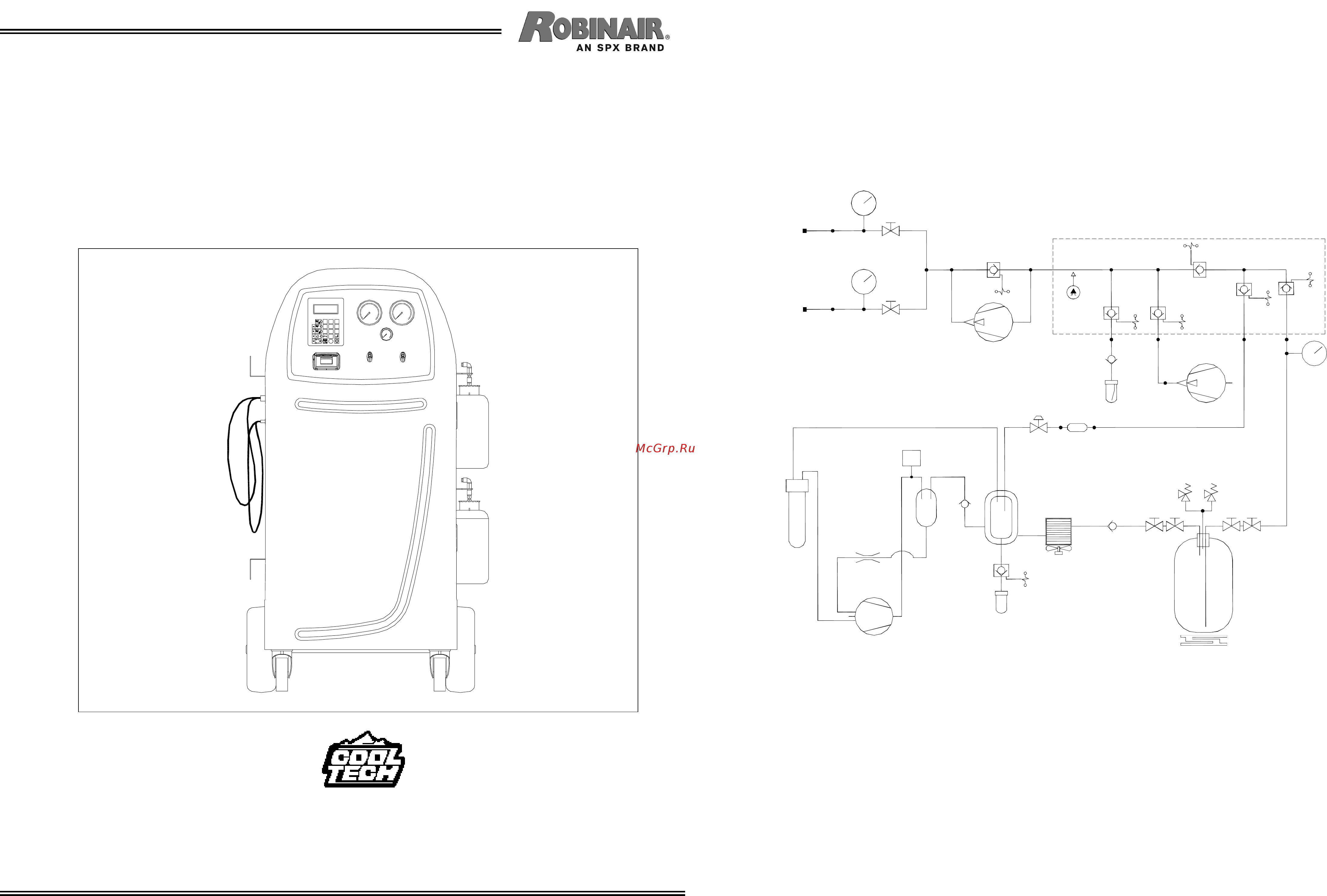 Robinair ac790 pro r134 Инструкция по эксплуатации онлайн