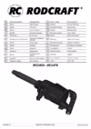 Rodcraft rc2476 Гайковерт ударный инструкция по эксплуатации, характеристики, форум владельцев, отзывы, вопросы и ответы, мануал, описание