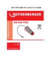 Rothenberger ролик плюс r08730516 Инструкция по эксплуатации