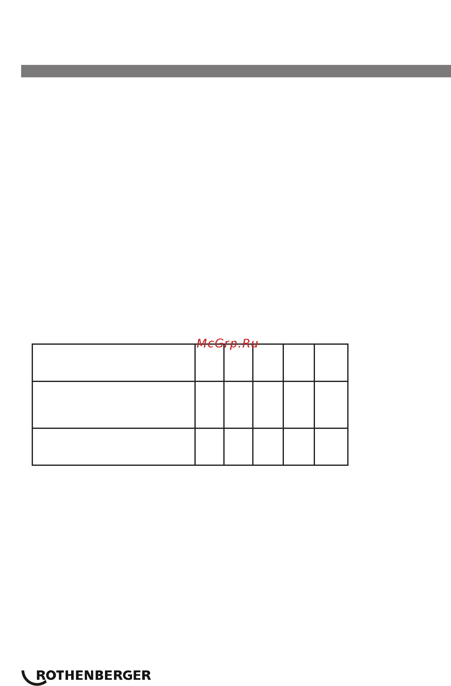 Rothenberger ropuls 1000000145 [8/13] V othenberger