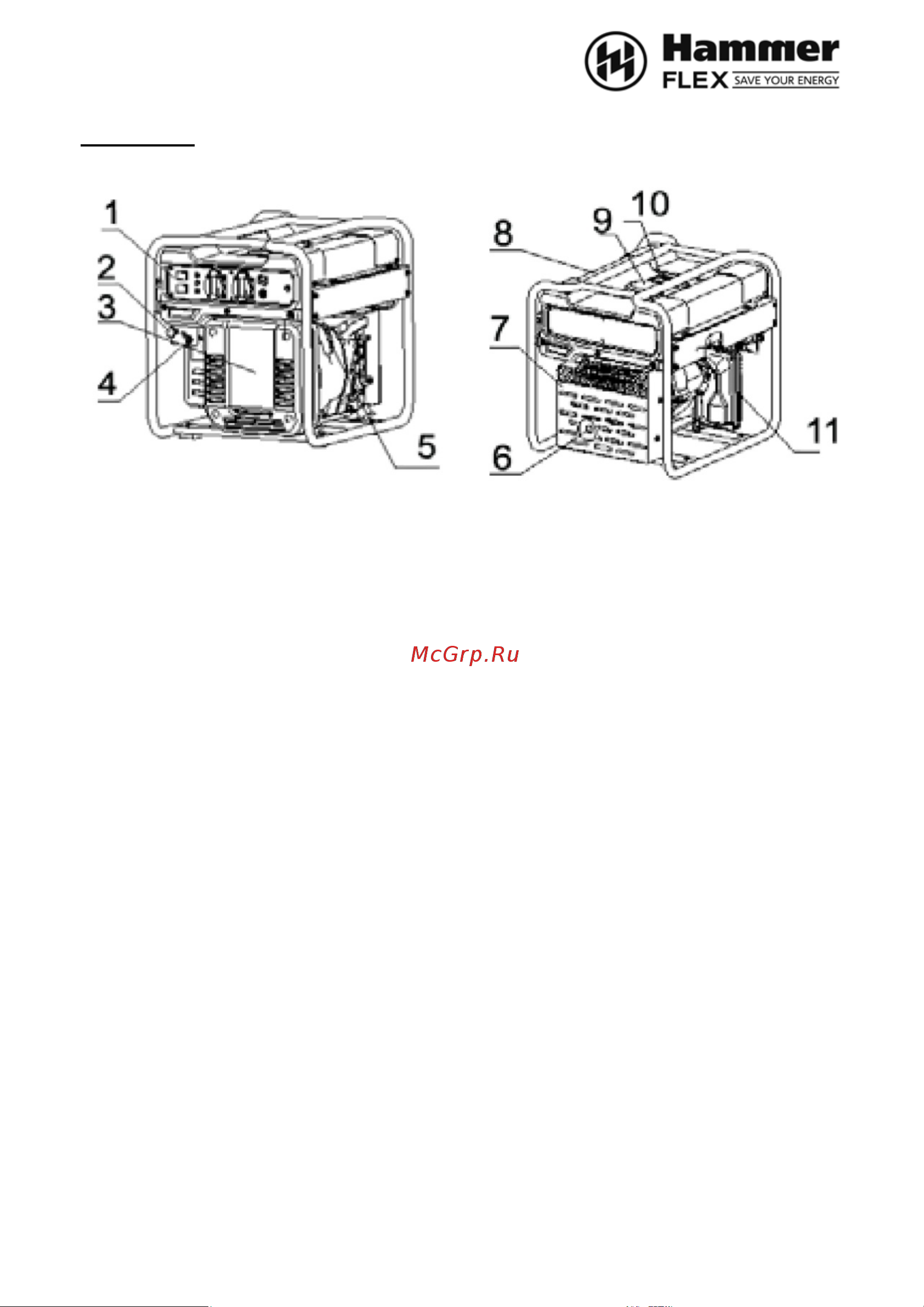 Hammer Flex GN3000i 352053 Инструкция по эксплуатации онлайн [8/26] 307445