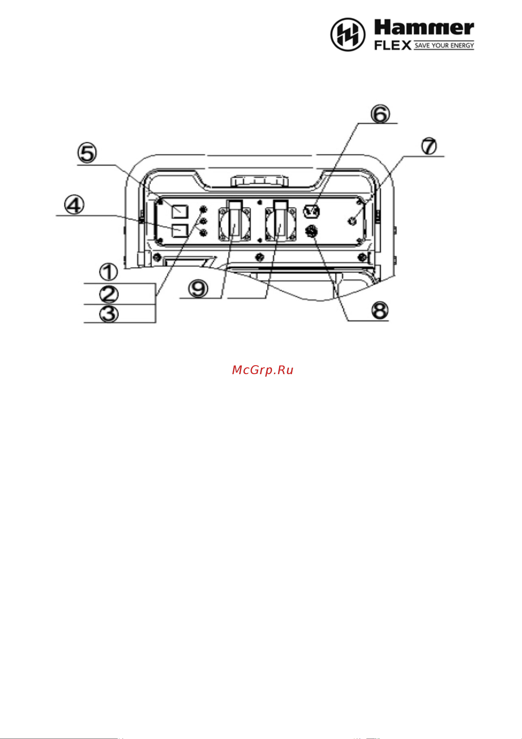 Hammer GN3000i Инструкция по эксплуатации онлайн [9/26] 667967