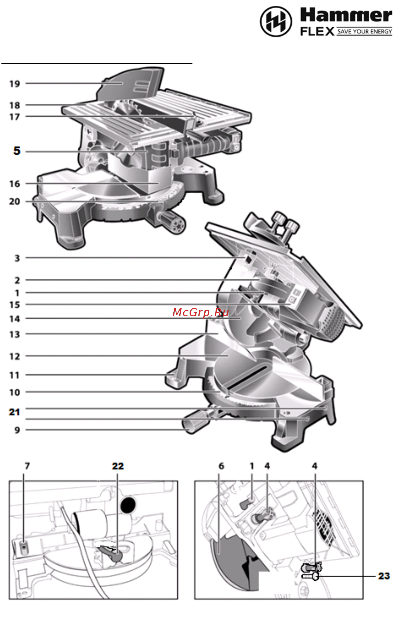 Hammer STL1800/250C Инструкция по эксплуатации онлайн [3/20] 198600