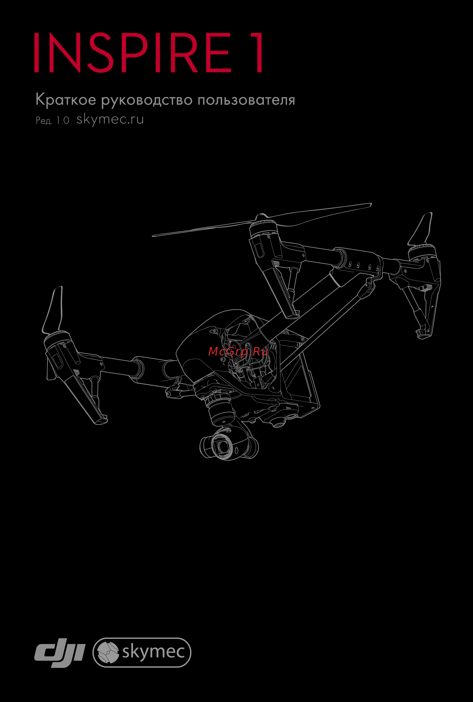 DJI Inspire 1 Краткое руководство онлайн