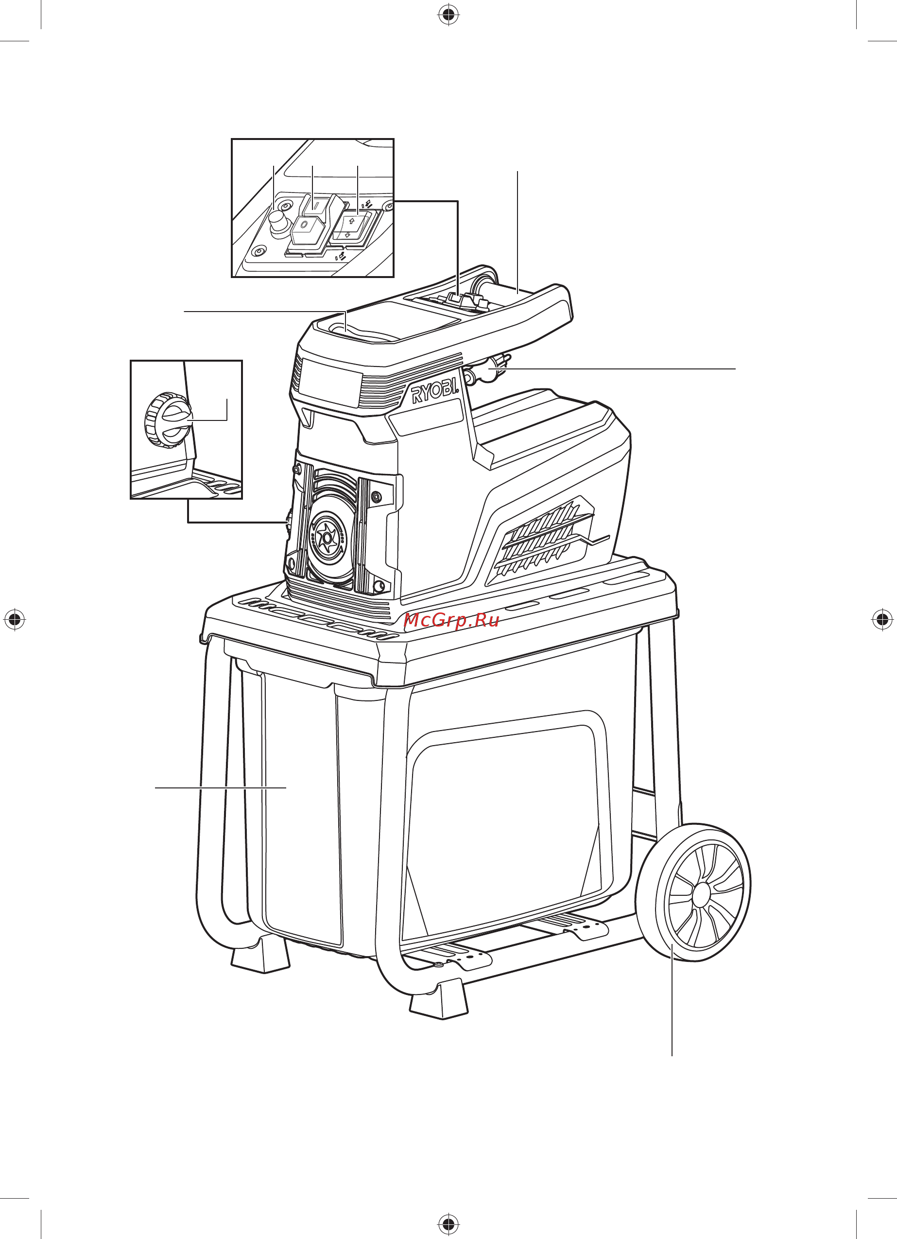 Ryobi rsh2845t Инструкция по эксплуатации онлайн [9/36] 198820