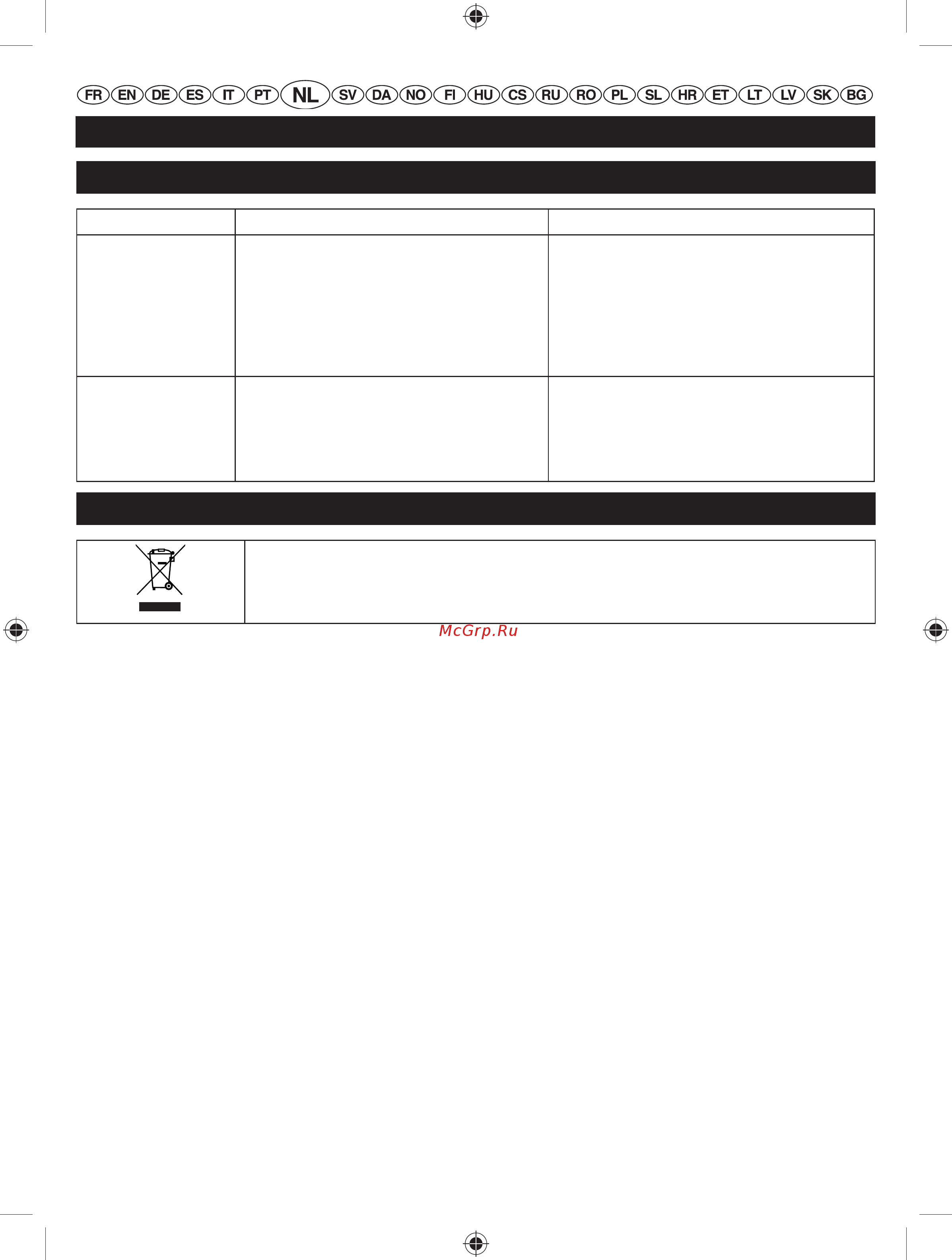 Ryobi rbv3000vp 3001225 [43/148] Nederlands vertaling van de originele instructies