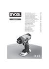 Ryobi one+ rid1801m 3001168 Инструкция по эксплуатации