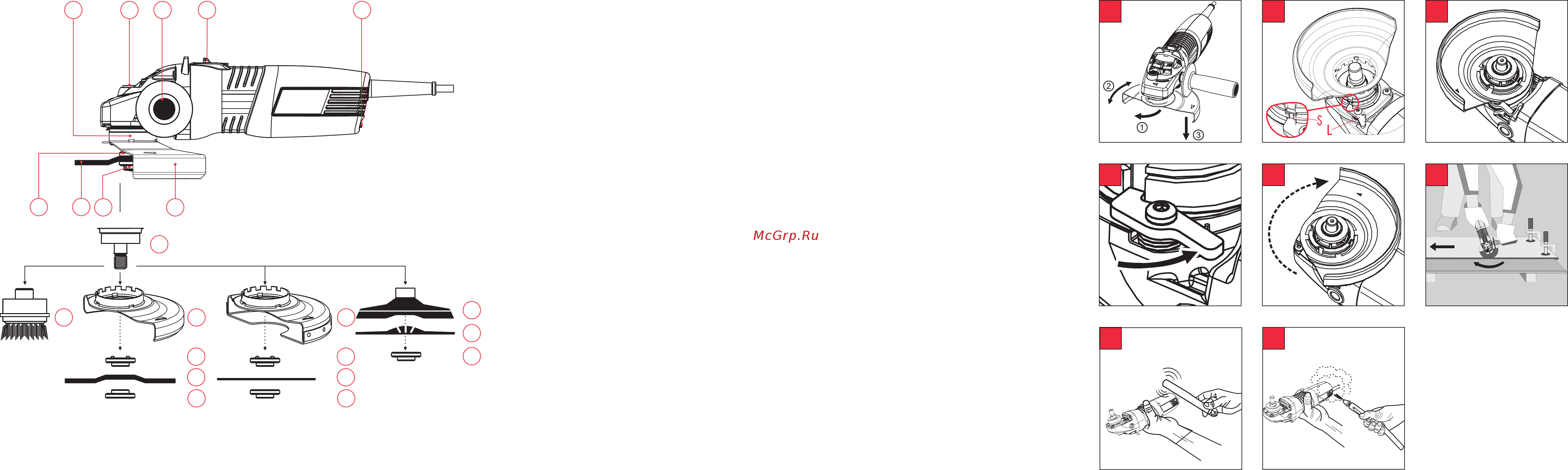 Sparky m 850 hd 12000070512 Инструкция по эксплуатации онлайн [2/130] 199116