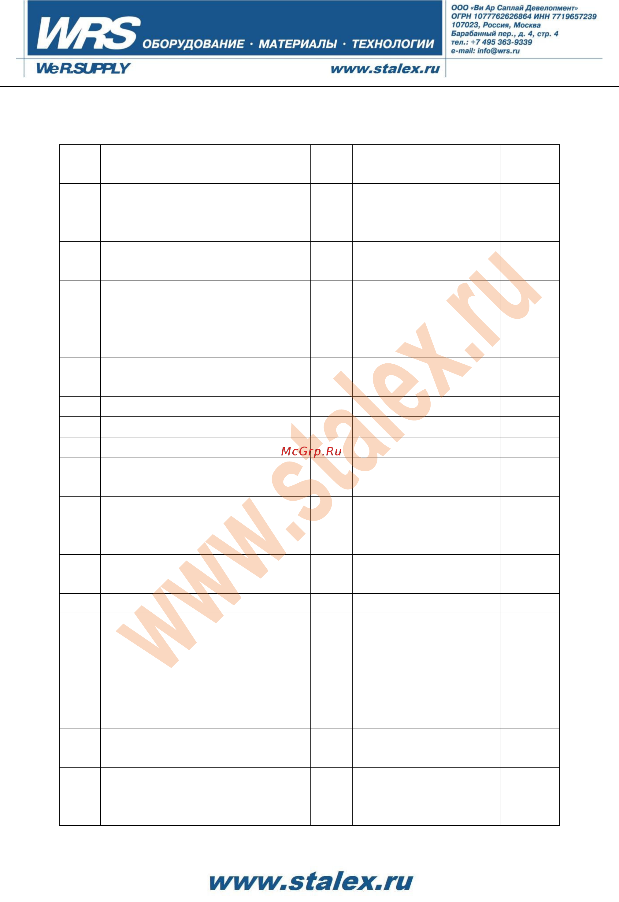 Stalex w2.0x2540a 373128 [9/13] Www stalex ru