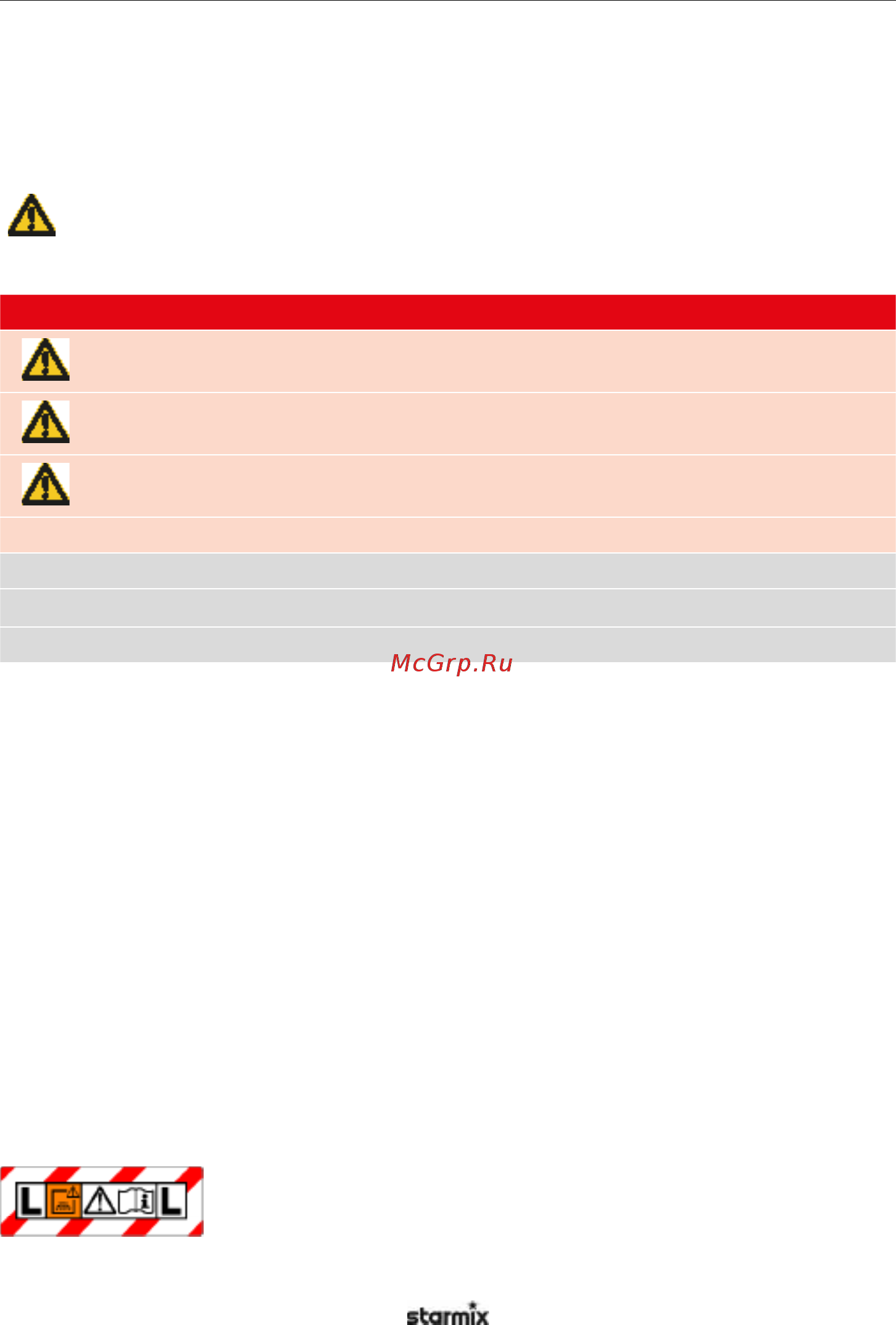 Starmix nsg uclean adl-1432 ehp 01 63 13 [12/236] Important safety information