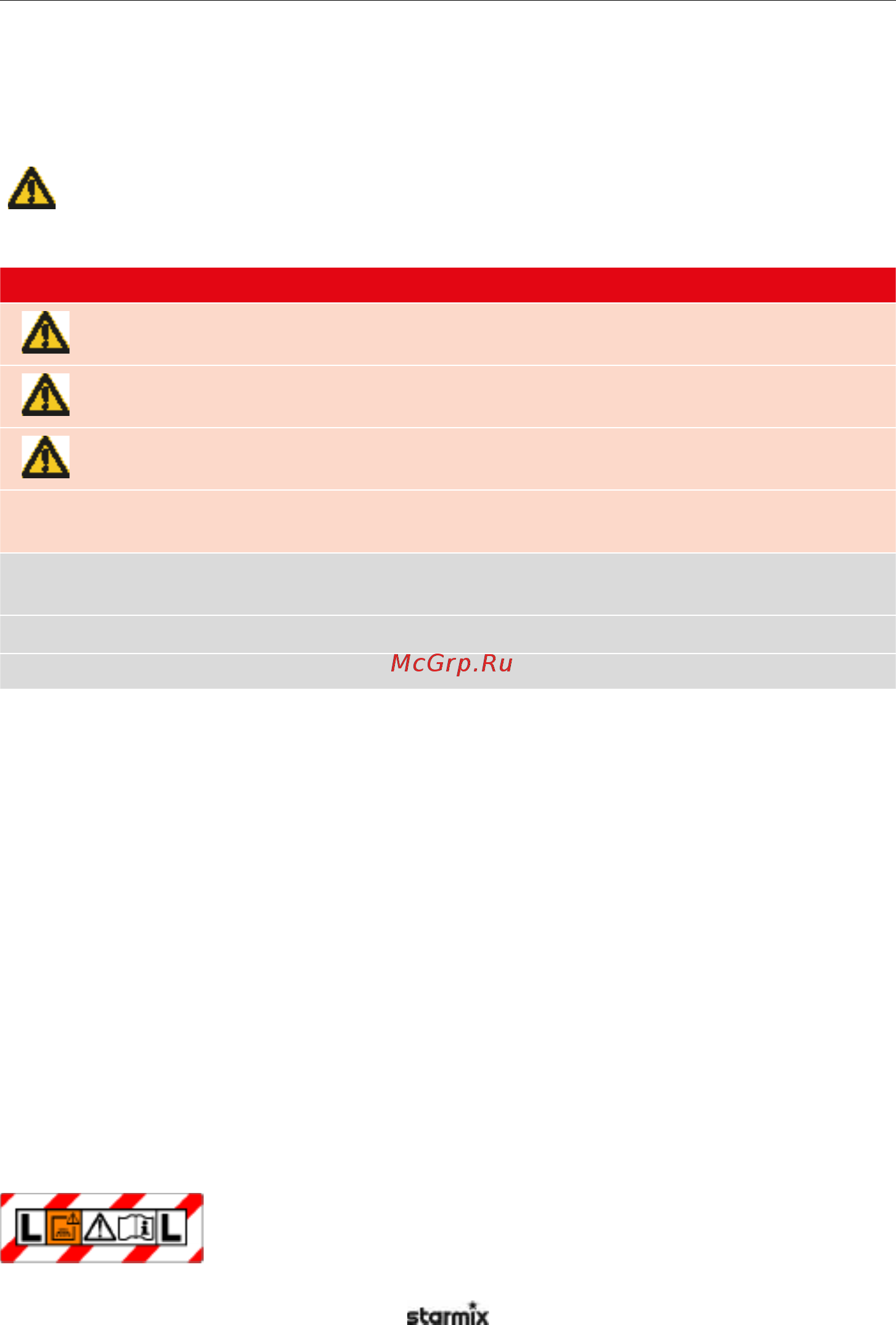 Starmix nsg uclean adl-1432 ehp 01 63 13 [4/236] Wichtige sicherheitshinweise