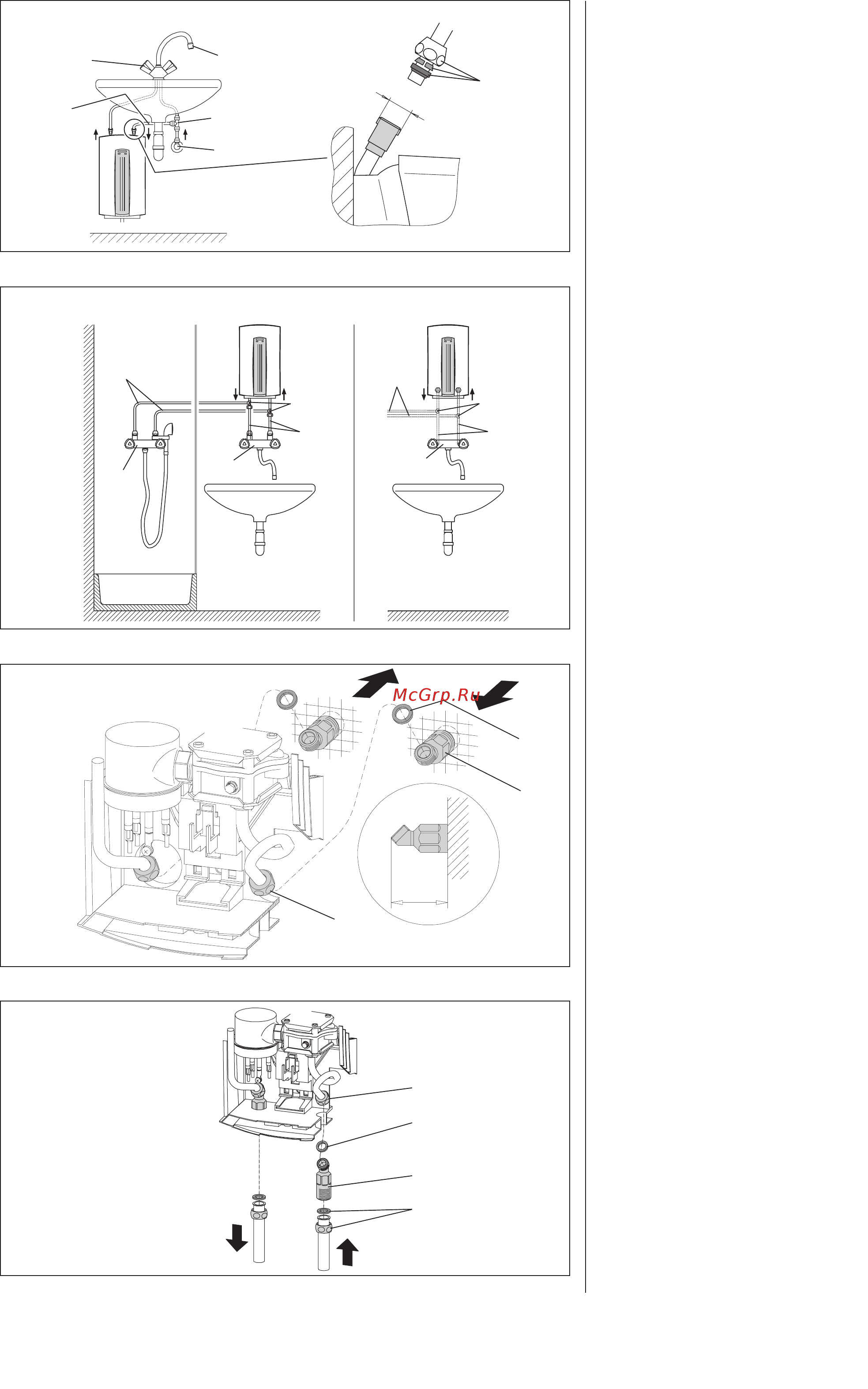 Stiebel Eltron dhc 8 73481 [8/14] Подключение воды