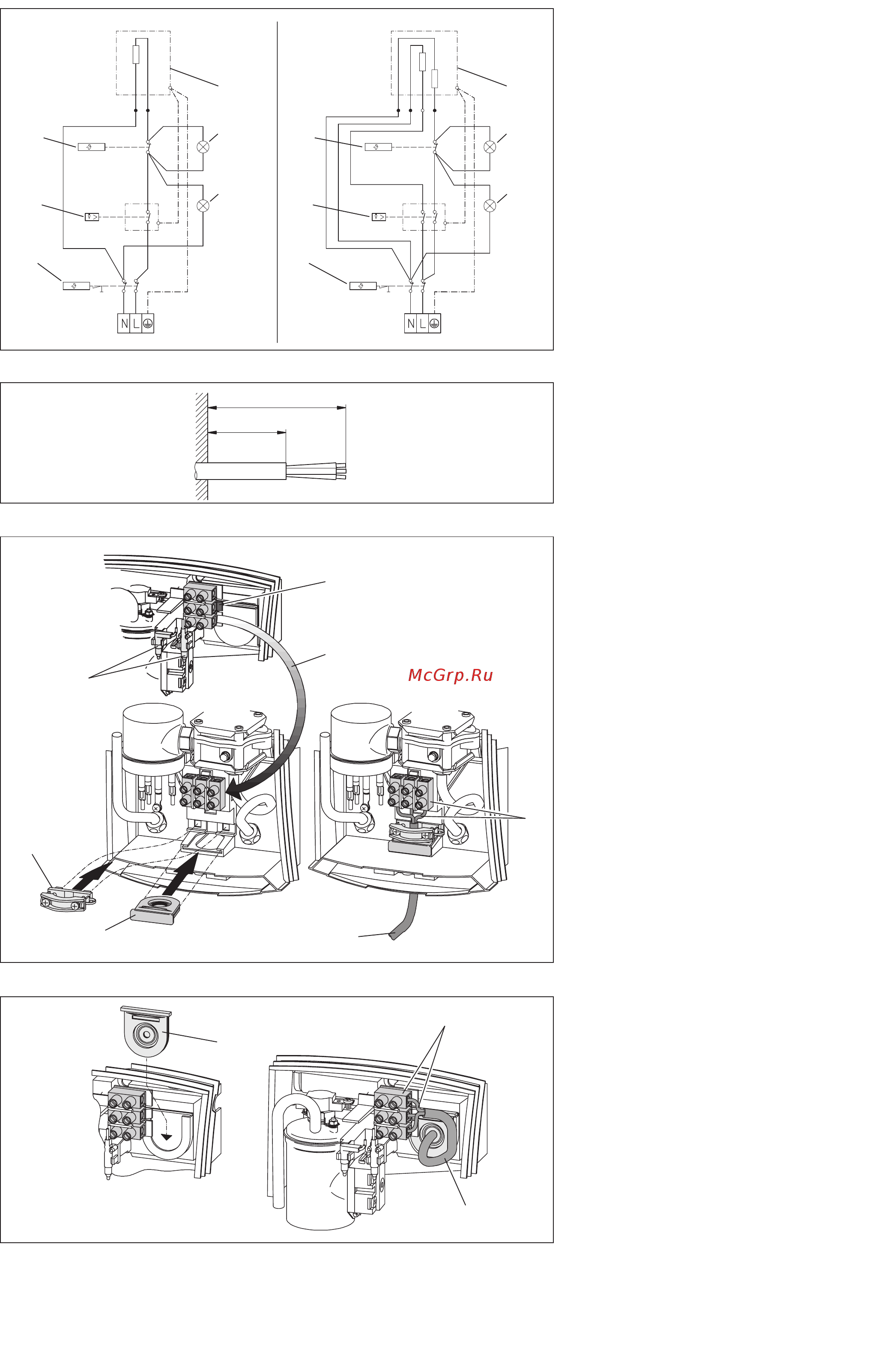 Stiebel Eltron dhc 8 73481 [9/14] Электрическое подключение