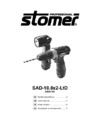 Stomer sad-10,8x2-ltd 98291193 Инструкция по эксплуатации