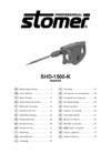 Stomer shd-1500-k 98299366 Инструкция по эксплуатации