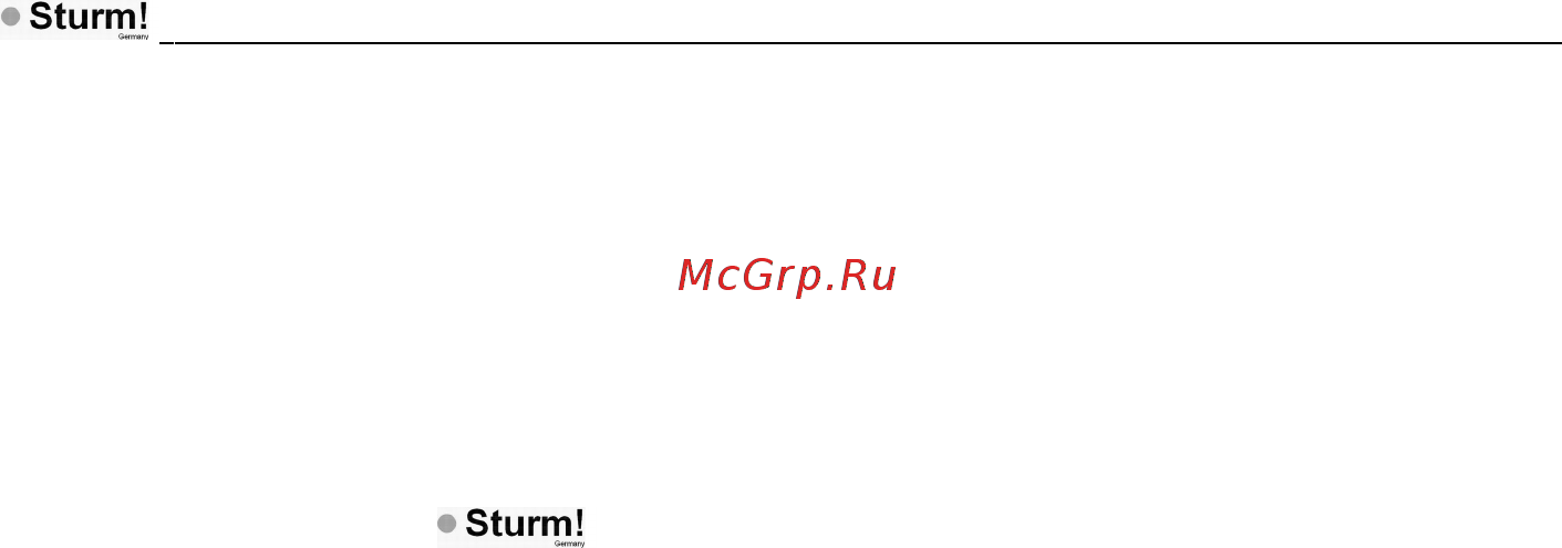 Sturm pg8736 Инструкция по эксплуатации онлайн [38/38] 199524