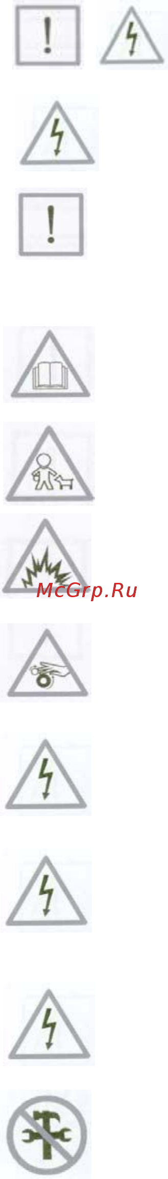 Grandvolt GVH 7000 T ES [4/28] Езопасность