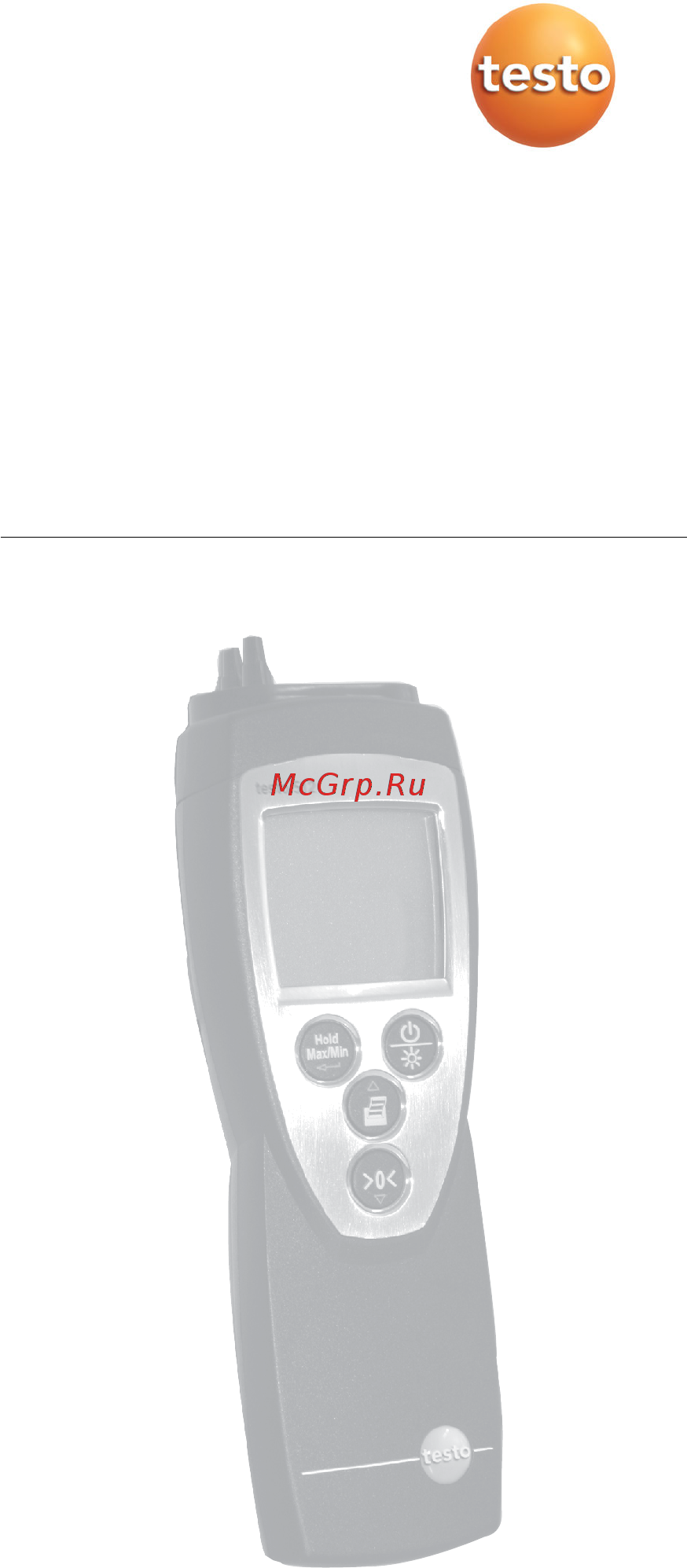 Testo 512 0560 5126 Инструкция по эксплуатации онлайн