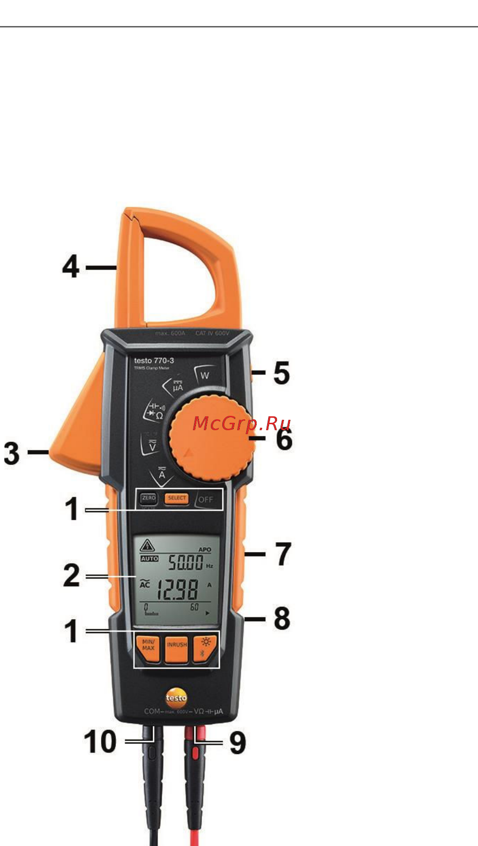 Testo 770-1 0590 7701 Инструкция по эксплуатации онлайн [8/32] 200364