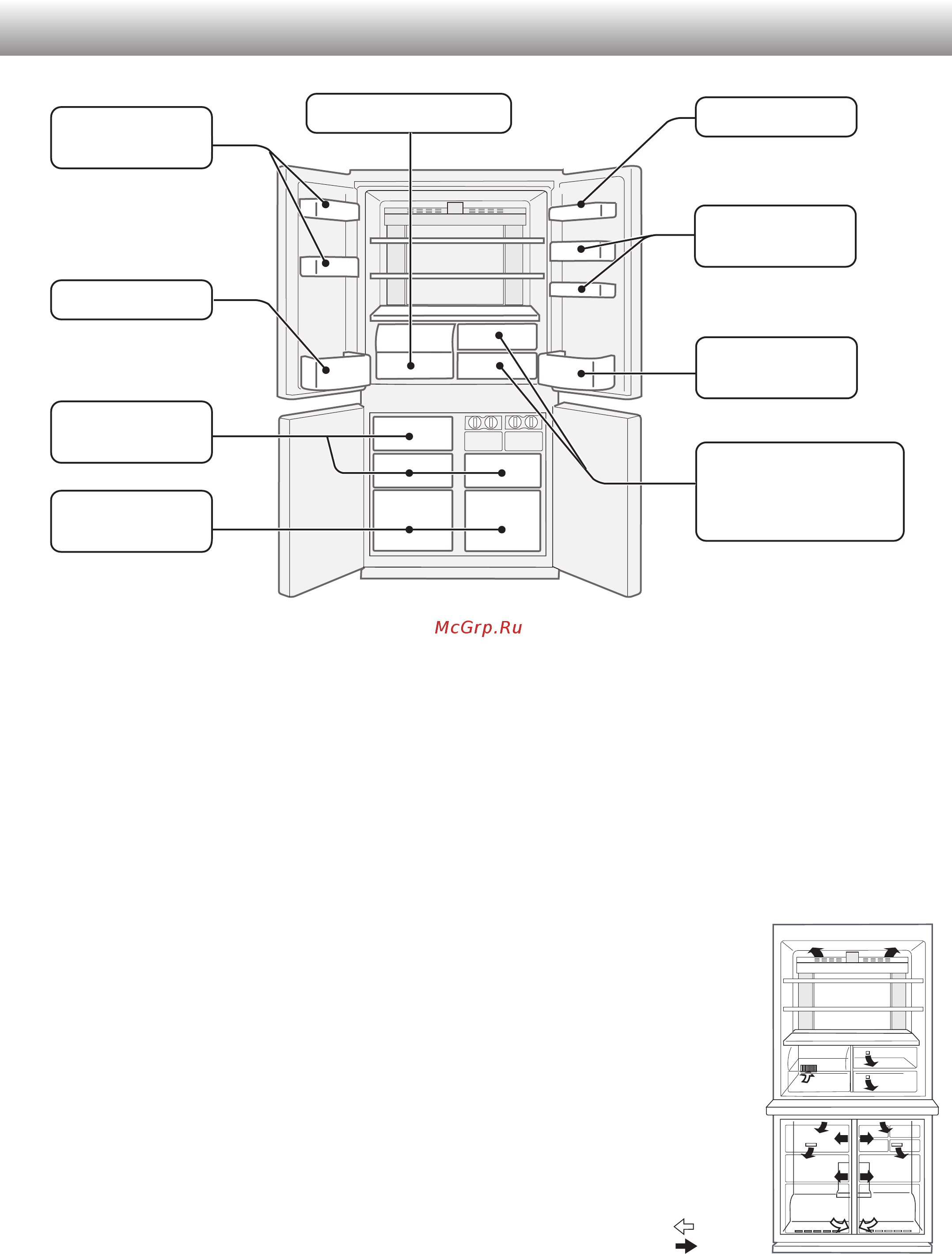 Sharp SJ-EX98FBE [20/24] Storing food