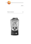 Testo 810 0560 0810п_1 (с поверкой) Инструкция по эксплуатации