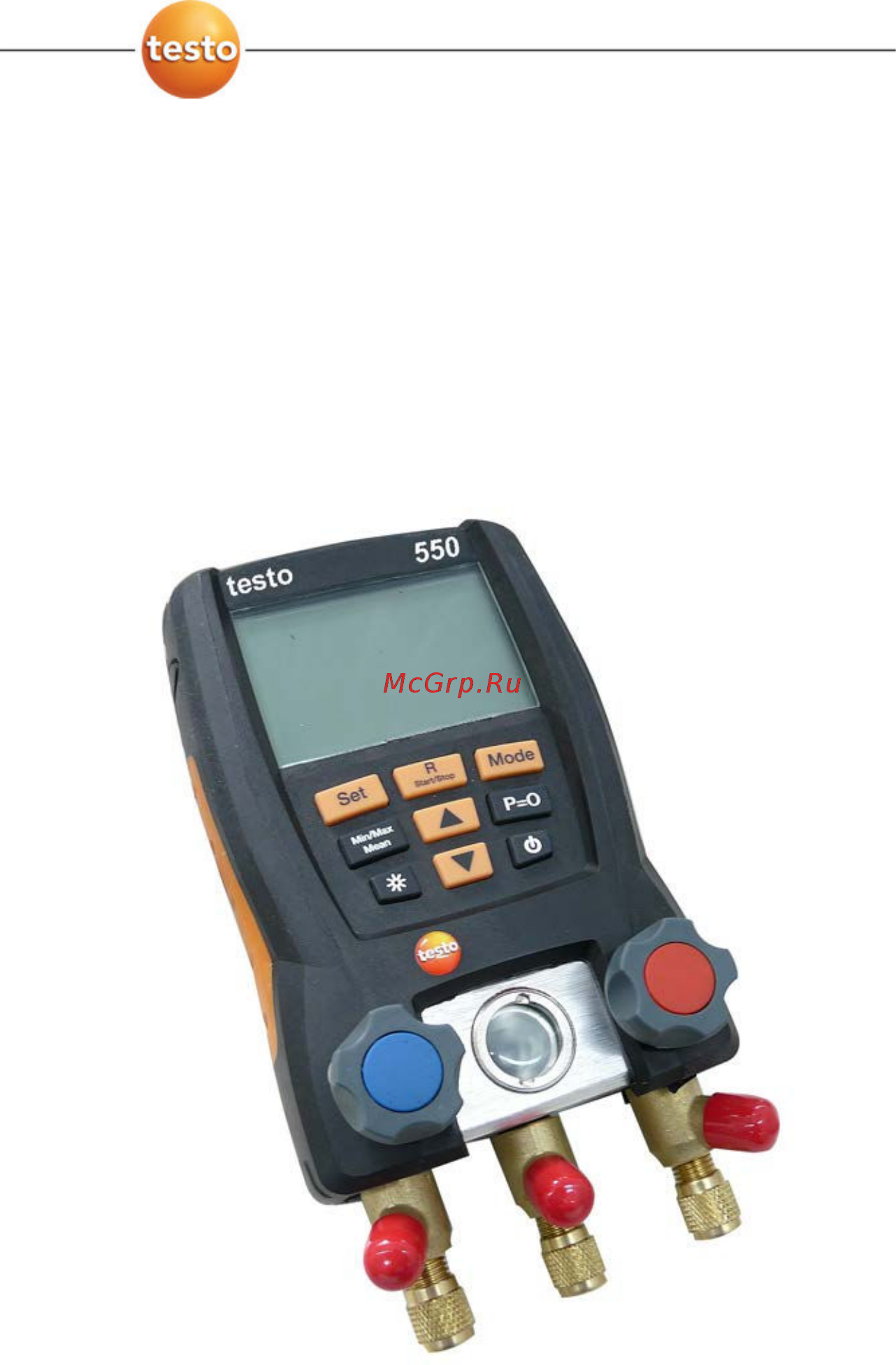 Testo 550 0563 1550 Инструкция по эксплуатации онлайн