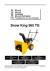 Texas snow king 565tg powerline 90062501 Инструкция по эксплуатации