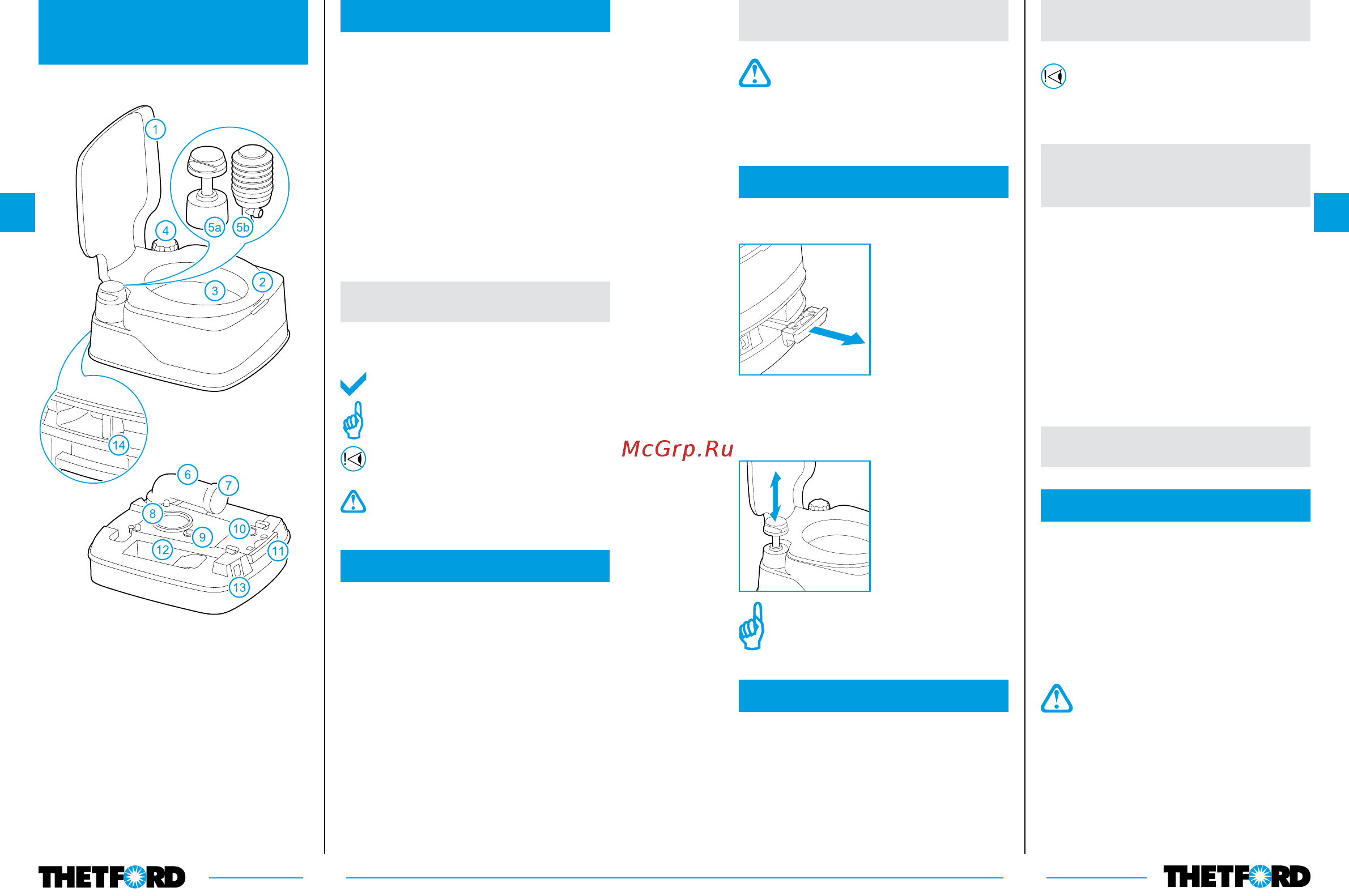 Thetford porta potti qube 335 [16/53] Nl instructies voor gebruik