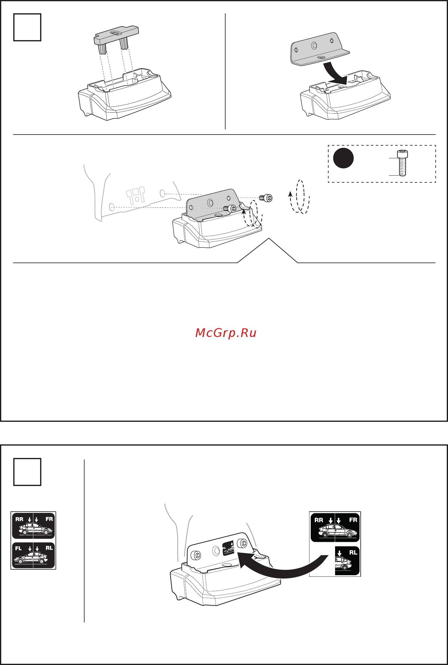 Thule kit mitsubishi lancer, sd, hb 07-; lancer evo x , sd 08-17 г.в. 3071 Инструкция по эксплуатации онлайн [3/4] 200504