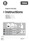 Thule kit isuzu como, 5-dr van 13- / nissan nv350 5-dr bus 13-17г.в. 3122 Инструкция по эксплуатации