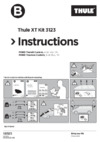 Thule kit ford tourneo custom 5-dr bus 14- ; ford transit custom 4-dr van 13-17 г.в. 3123 Инструкция по эксплуатации