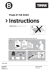 Thule kit ford s-max, 5-dr mpv, 06- without glassroof 3030 Инструкция по эксплуатации