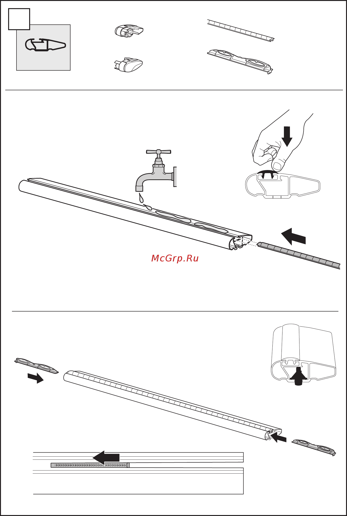 Thule raingutter foot 20 см средний 952 Инструкция по эксплуатации онлайн [3/12] 200562