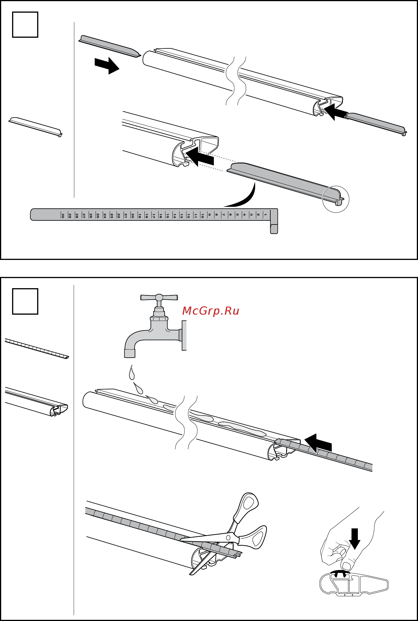 Thule wingbar черные 969-2 Инструкция по эксплуатации онлайн [3/8] 200623