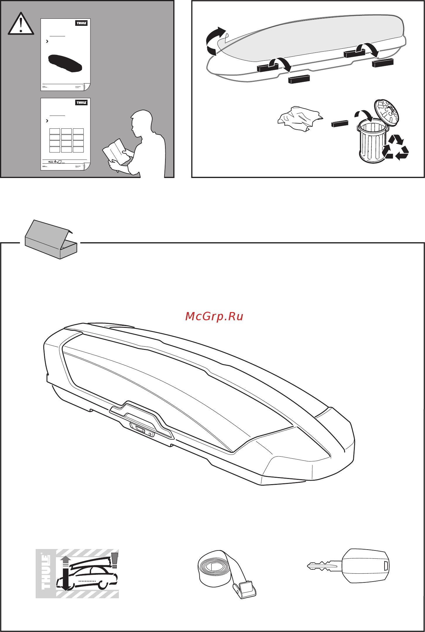 Thule motion xt / xxl 629900 Инструкция по эксплуатации онлайн [2/12] 200635