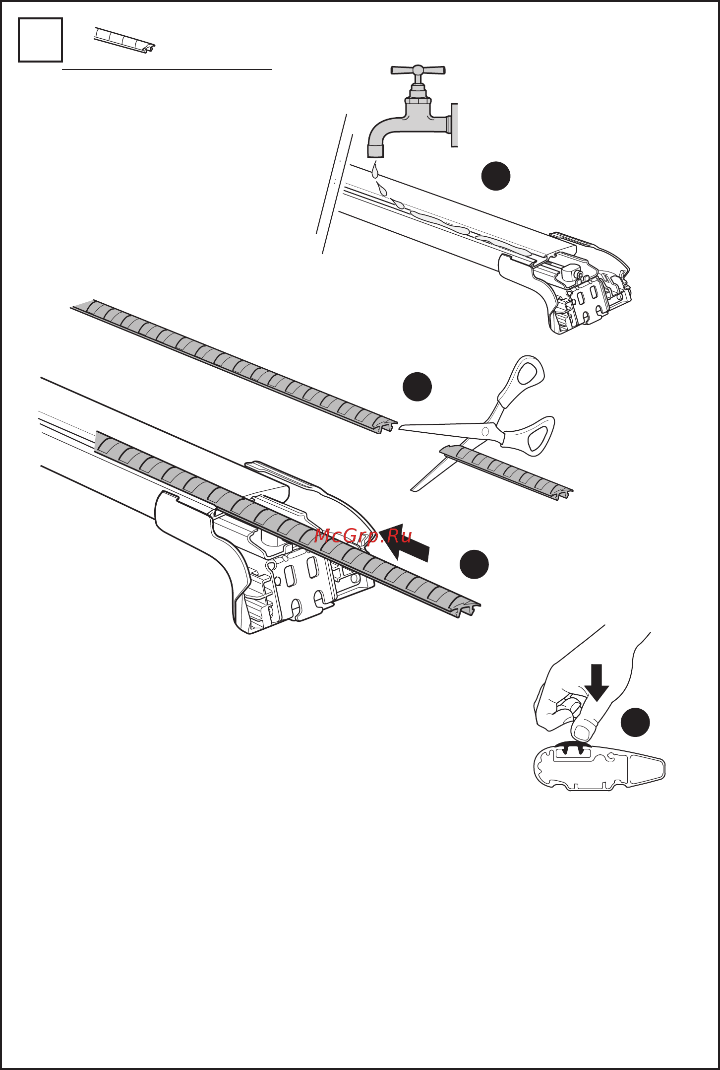 Thule wingbar edge 9593 Инструкция по эксплуатации онлайн [3/12] 200638