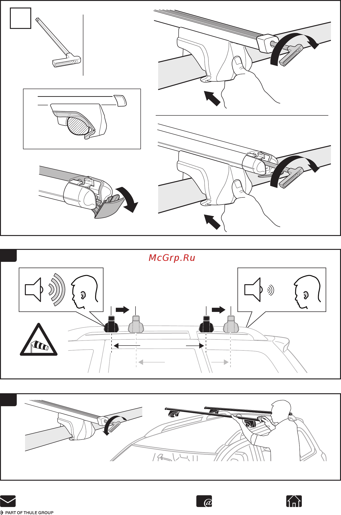 Thule smartrack 784 Инструкция по эксплуатации онлайн [4/4] 200643